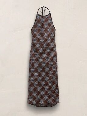 Plaid Neckerchief Dress